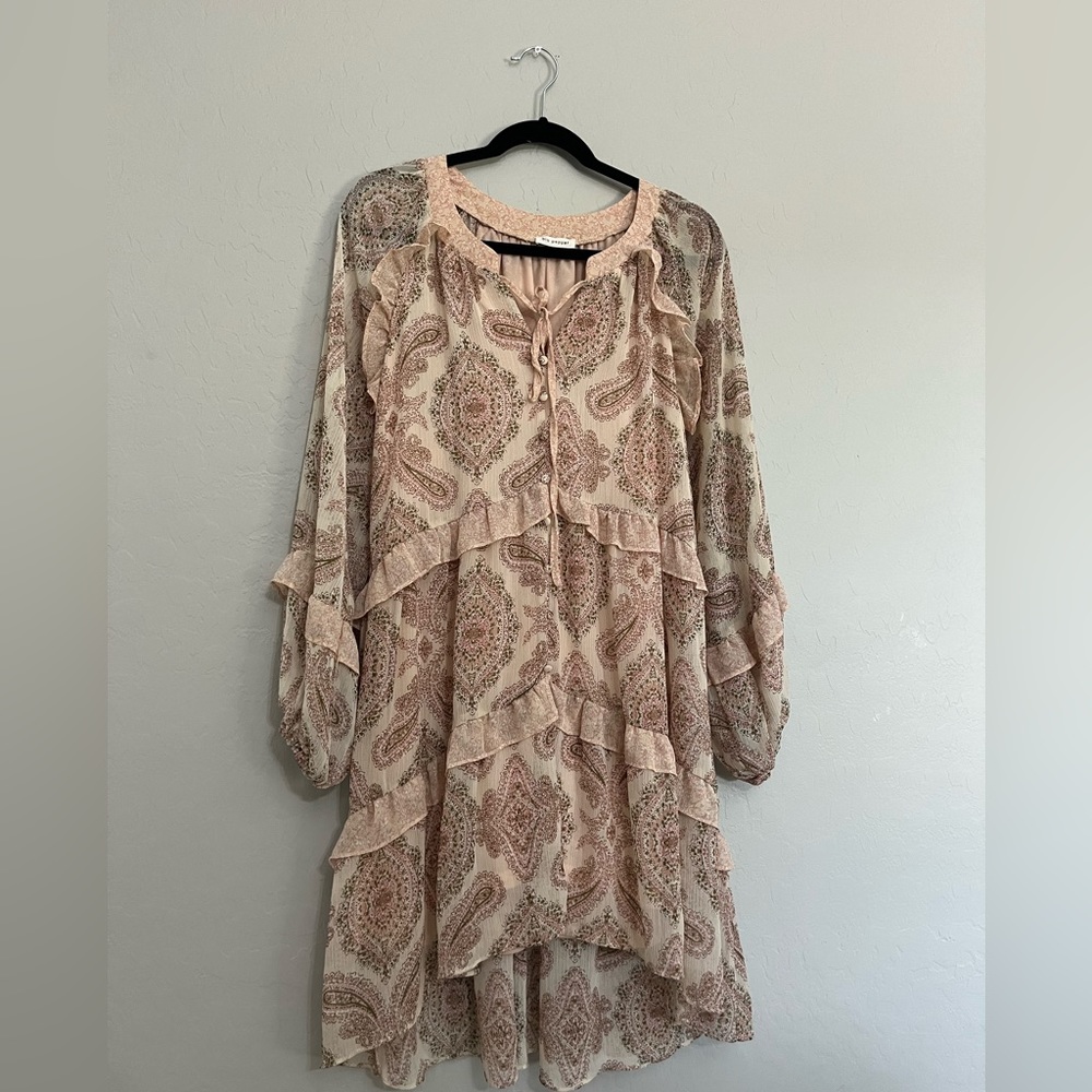 Blu pepper PAISLEY RUFFLE DRESS - Picture 2 of 4